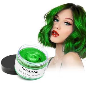 New Green Hair Wax Temporary Color Dye By Mofajang